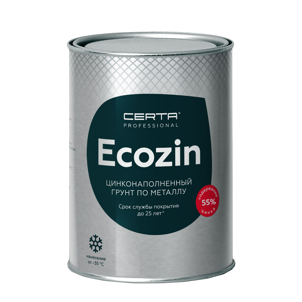 Ecozin Цинконаполненный грунт по металлу (55% содержанием цинка)